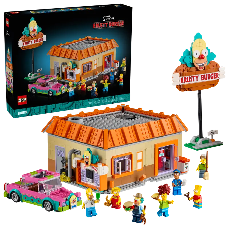 LEGO Icons The Simpsons™: Krusty Burger 10352