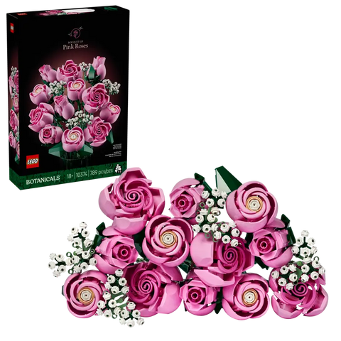 LEGO Botanicals Bouquet of Pink Roses 10374