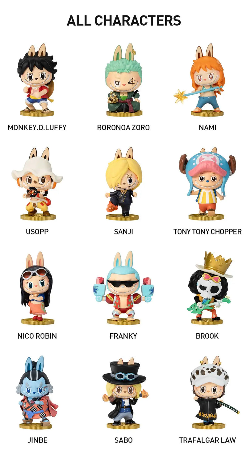 THE MONSTERS x One Piece Series Figures Blind Box