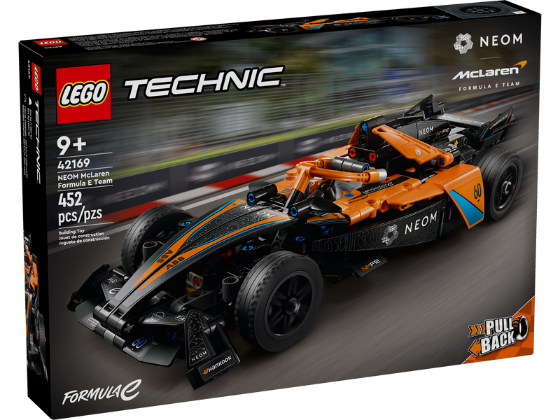 LEGO Technic NEOM McLaren Formula E Race Car 42169