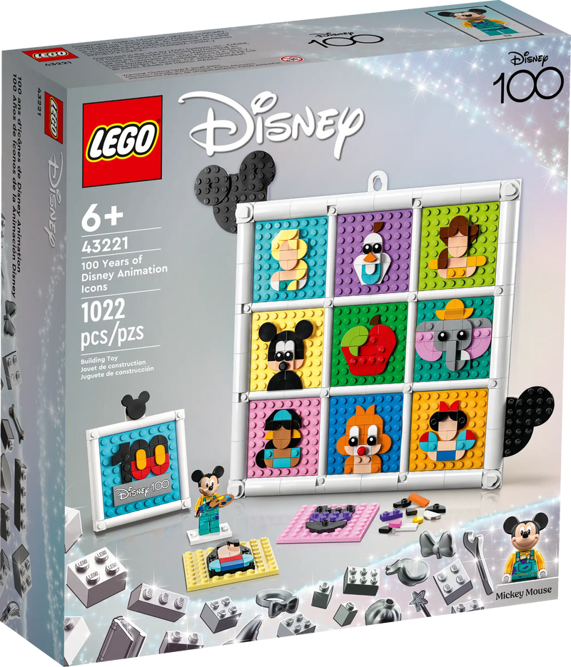 Lego 43221 100 Years of Disney Animation Icons