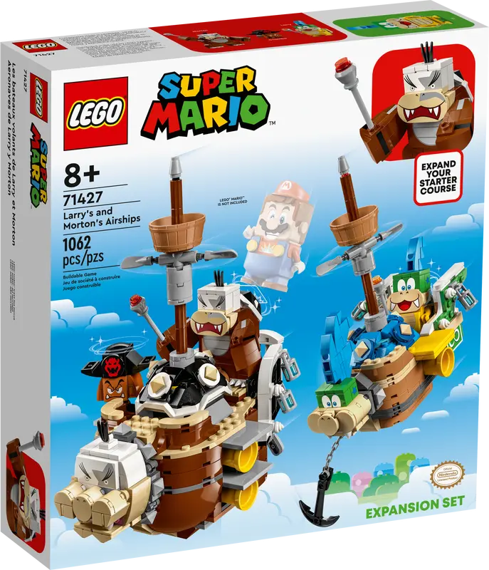 LEGO Super Mario Larry's and Morton’s Airships Expansion Set 71427