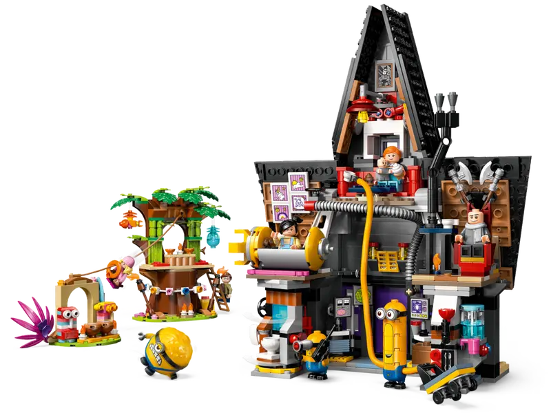 LEGO Despicable Me 4 Minions and Gru's Family Mansion 75583