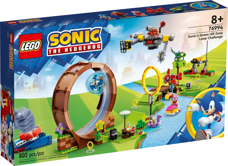 LEGO Sonic's Green Hill Zone Loop Challenge 76994