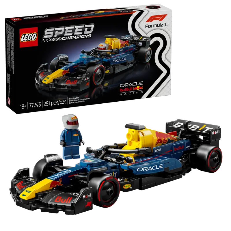 LEGO Speed Champions Oracle Red Bull Racing RB20 F1 Race Car 77243