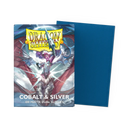 Dragon Shield 25th Special Edition - Matte Dual Sleeves - Cobalt Silver