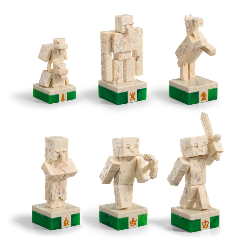 The Noble Collection - Minecraft Chess Set