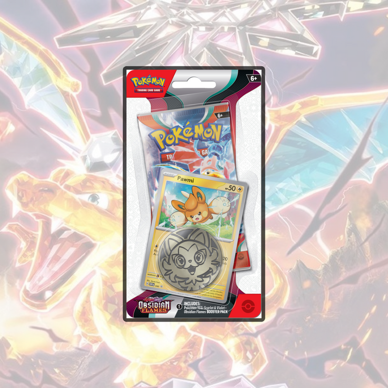 Pokemon TCG: Scarlet & Violet - Obsidian Flames Checklane Blister