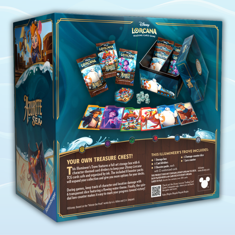 Disney Lorcana: Azurite Sea Illumineer's Trove