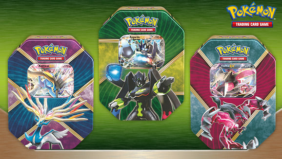 Pokemon Shiny Kalos Tin Set (Xerneas, Yveltal & Zygarde)
