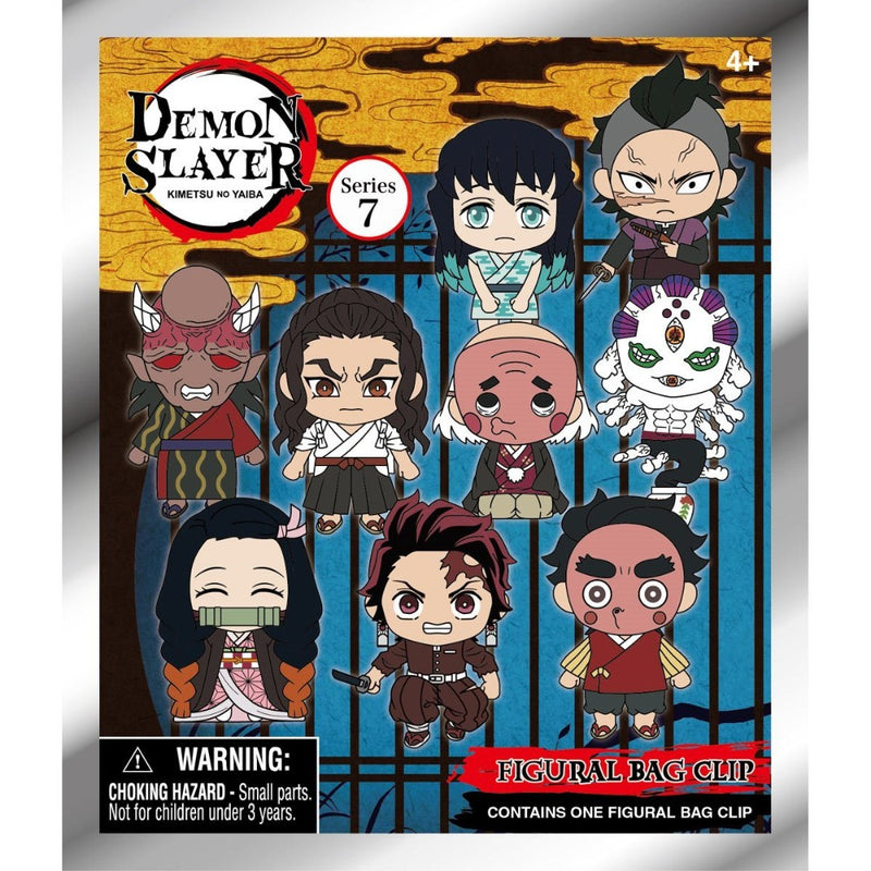 3D Foam Bag Clip - Series 7 - Demon Slayer