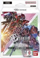 Gundam CG: Zeon's Rush Starter Deck [ ST03 ] - Regular Version