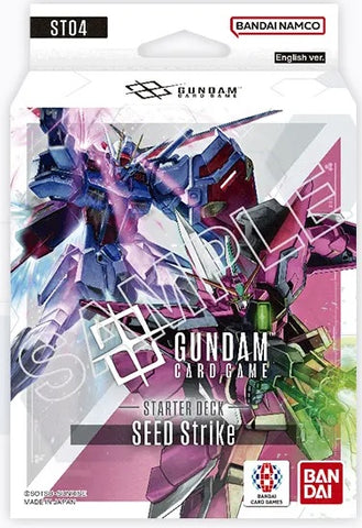 Gundam CG: Seed Strike Starter Deck [ ST04 ] - Regular Version