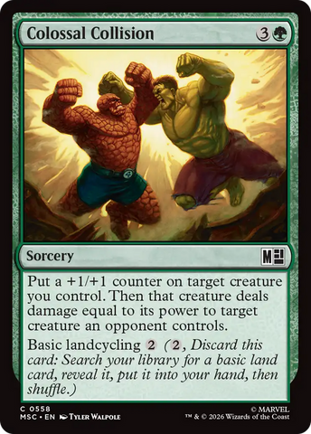 Colossal Collision [Marvel Super Heroes Commander]