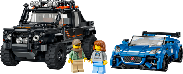 LEGO Speed Champions - Jaguar Project 7 & Land Rover Defender