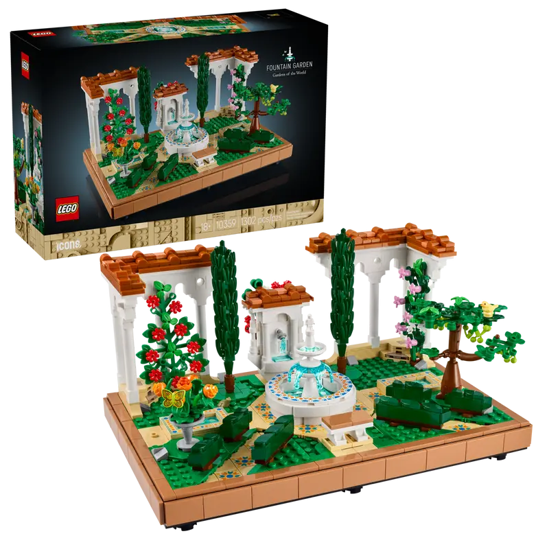 LEGO Icons Fountain Garden 10359