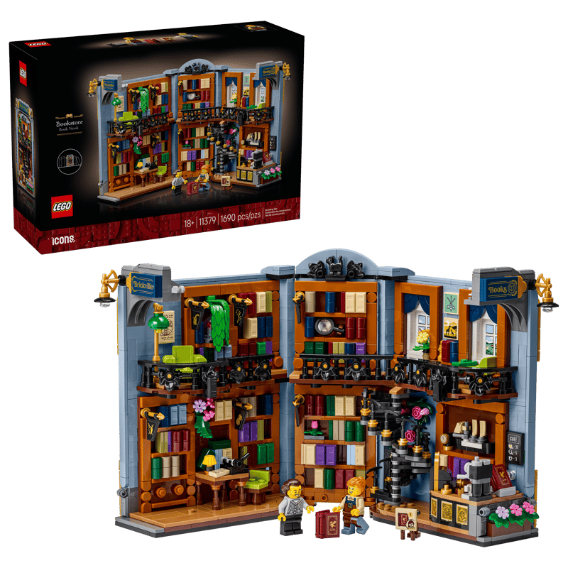 LEGO Icons Bookstore: Book Nook 11379
