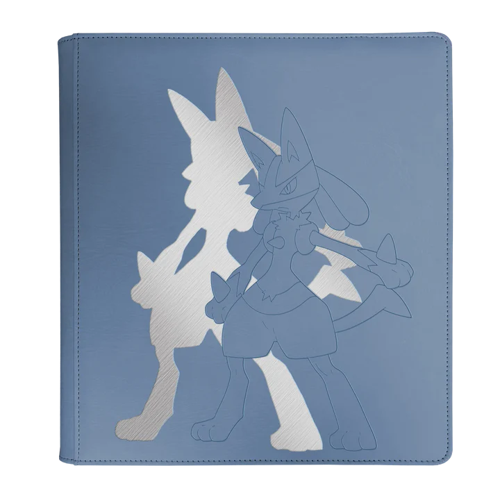 Elite Series: Lucario 12-Pocket Zippered PRO-Binder for Pokémon