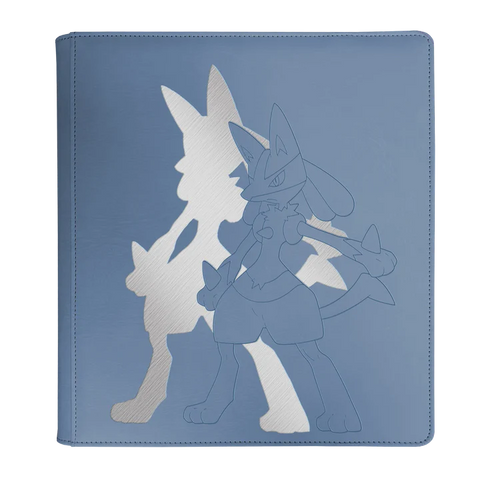 Elite Series: Lucario 12-Pocket Zippered PRO-Binder for Pokémon