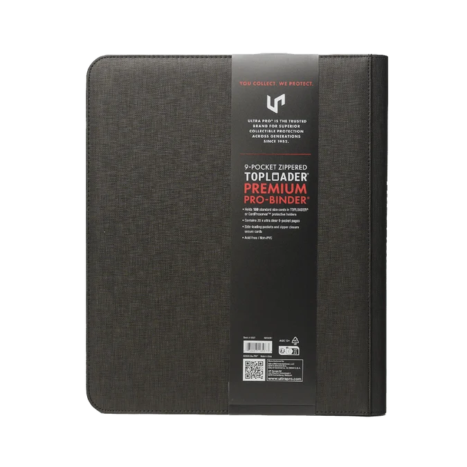 9-Pocket Zippered TOPLOADER Premium PRO-BINDER