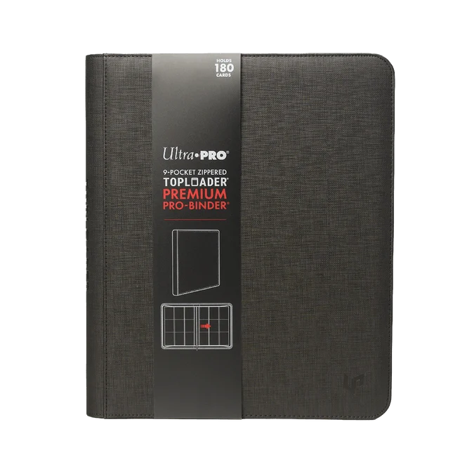 9-Pocket Zippered TOPLOADER Premium PRO-BINDER