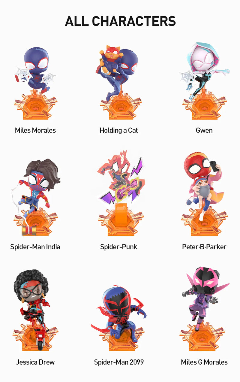 Marvel Spider-Man Across the Spider-Verse Series Figures
