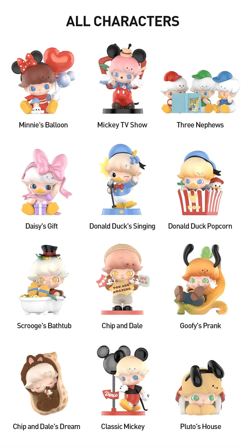 POP MART DIMOO WORLD x DISNEY Series