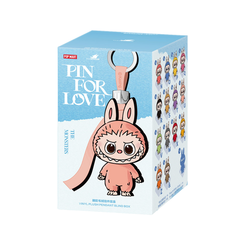 THE MONSTERS - Pin For Love Series Vinyl Plush Pendant Blind Box (N-Z)