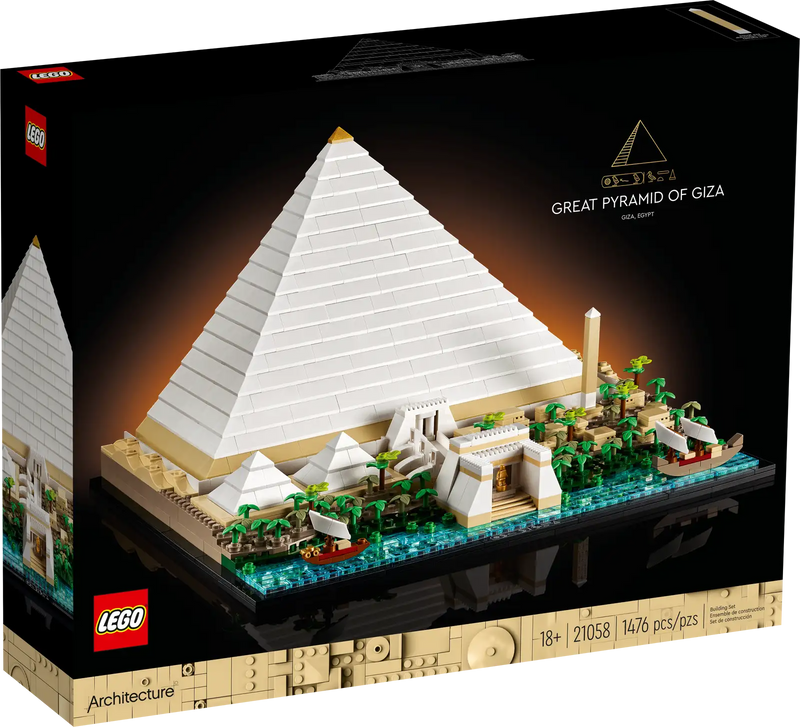 Lego 21058 Great Pyramid of Giza Architecture