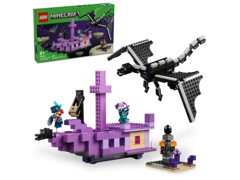LEGO Minecraft The Ender Dragon and End Ship 21264