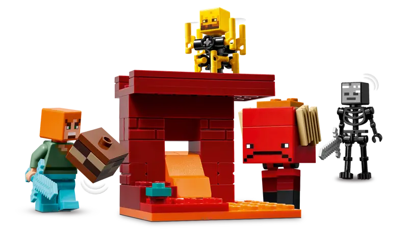LEGO Minecraft The Nether Lava Battle 21266