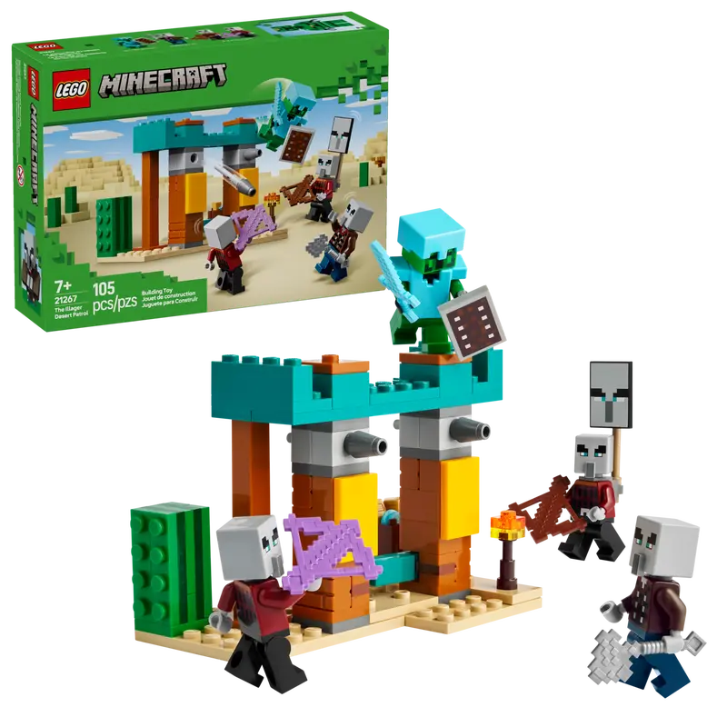 LEGO Minecraft The Illager Desert Patrol 21267