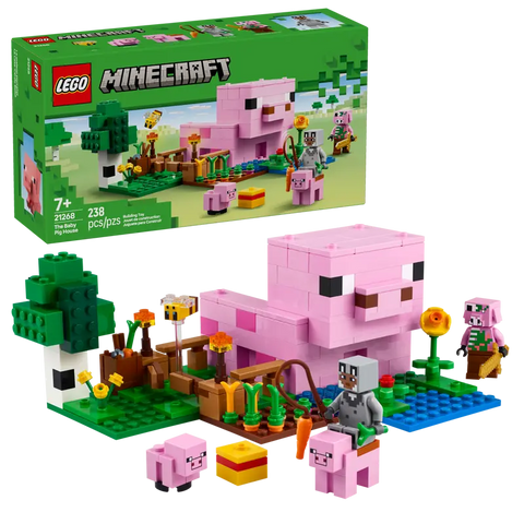 LEGO Minecraft The Baby Pig House 21268
