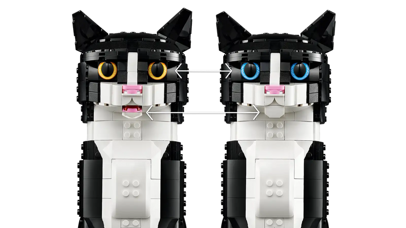 LEGO Ideas Tuxedo Cat 21349