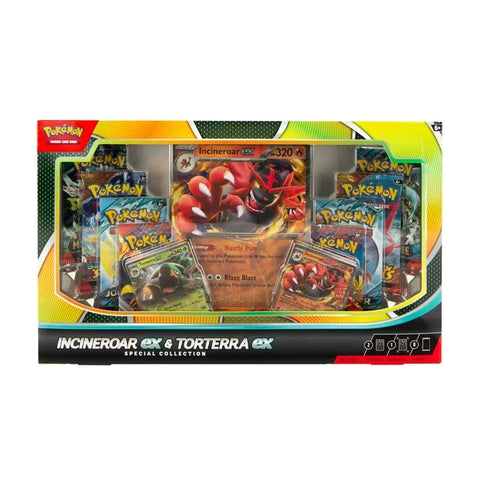 Pokémon TCG: Incineroar ex & Torterra ex Special Collection