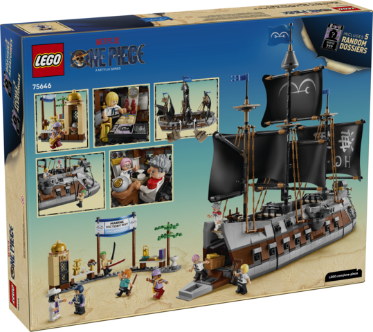 LEGO One Piece - Garp's Marine Battleship