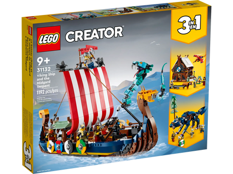 Lego 31132 Viking Ship and the Midgard Serpent