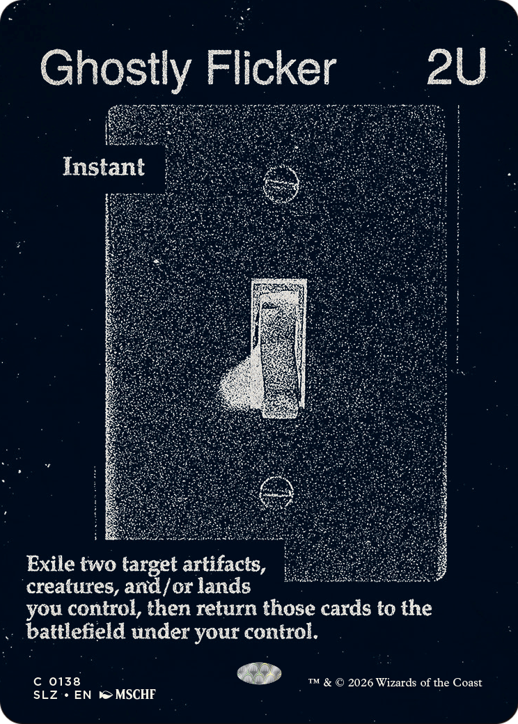 Ghostly Flicker (0138) [Secret Lair x MSCHF: The Zeta Set]
