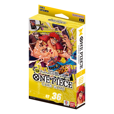 One Piece TCG: STARTER DECK - Eustass"Captain"Kid - [ ST36 ] (PREORDER)