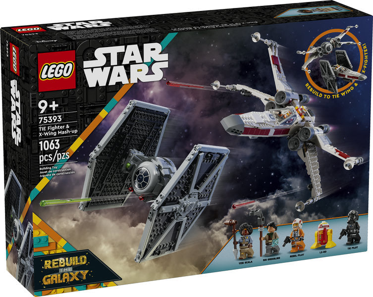 Lego 75393 TIE Fighter & X-Wing Mash-up Star Wars