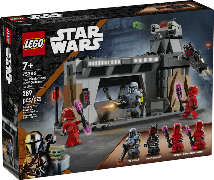 LEGO Star Wars Paz Vizsla™ and Moff Gideon™ Battle 75386