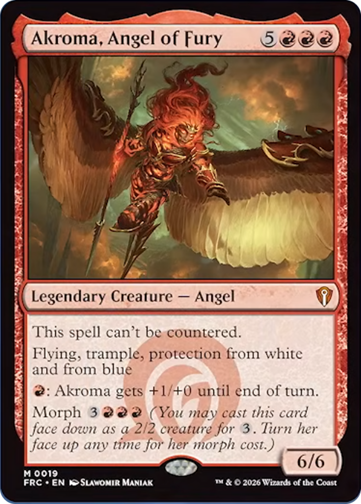 Akroma, Angel of Fury [Reality Fracture Commander]