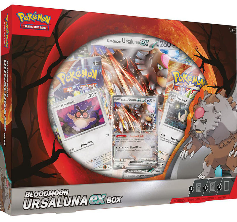 Pokémon TCG: Bloodmoon Ursaluna ex Box (Preorder)