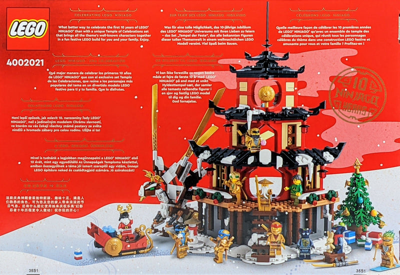 LEGO Ninjago The Temple of Celebrations 4002021