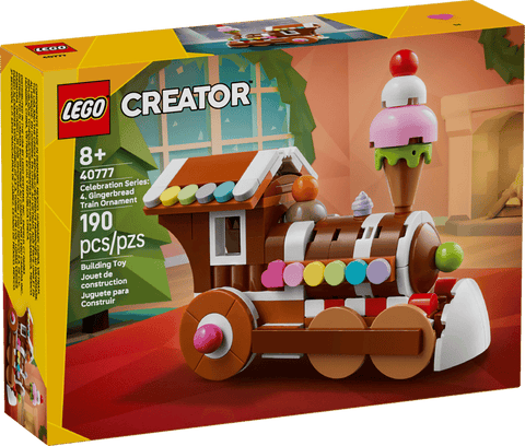 LEGO Celebration Series: Gingerbread Train Ornament 40777