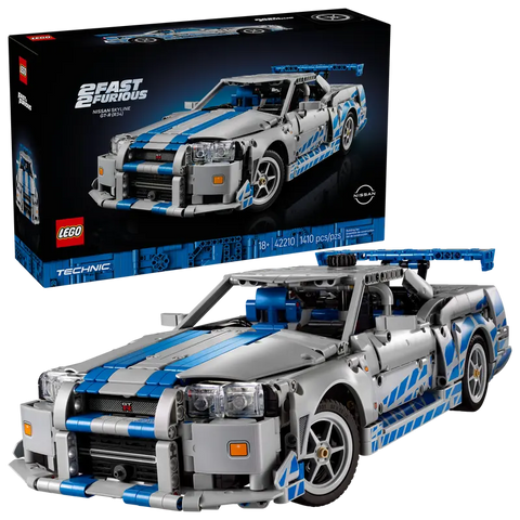 LEGO Technic 2 Fast 2 Furious Nissan Skyline GT-R (R34) Car 44210