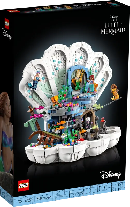 LEGO The Little Mermaid Clamshell 43225