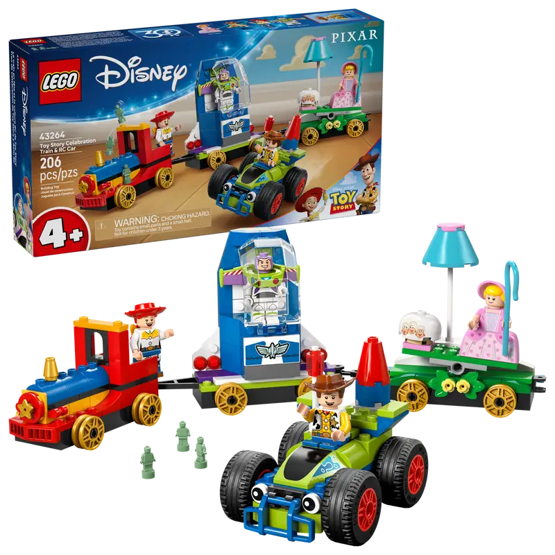 LEGO Disney Toy Story Celebration Train & RC Car 43264