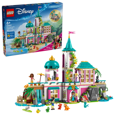 LEGO Disney - Princess Castle & Royal Pets 43267