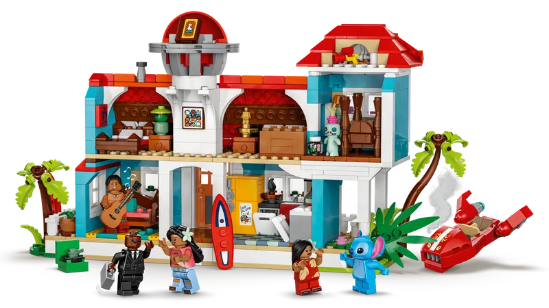 LEGO Disney Lilo and Stitch Beach House 43268